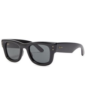 Ray-Ban X A$Ap Rocky Puffer Wayfarer Sunglasses - Black