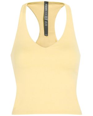 Vuori Halo Performance 2.0 Jersey Workout Tank Top - Yellow