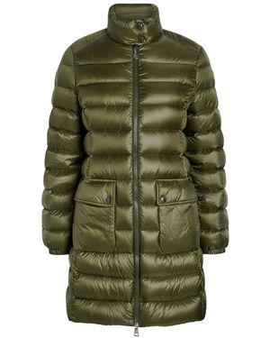 Moncler Genet Padded Shell Coat - Green