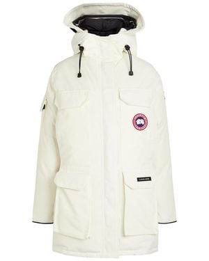 Canada Goose Expedition Hooded Arctic-Tech Parka - White