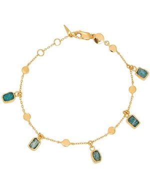 Missoma Amazonite Lena 18Kt Vermeil Bracelet - Metallic