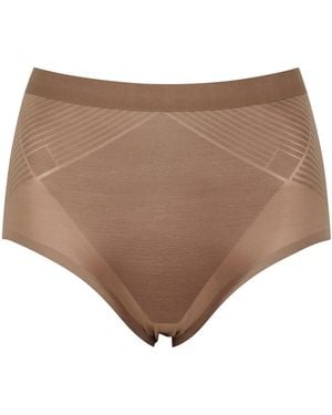 Spanx Thinstincts 2.0 High-Waist Briefs - Brown