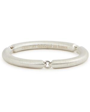Le Gramme 3g Segment Sterling Ring - White