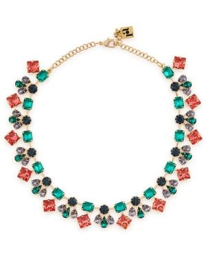 Rosantica Crystal-Embellished Necklace - Multicolor