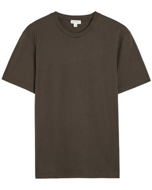 Sunspel Cotton T-Shirt - Green