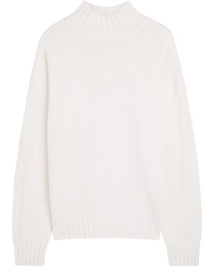 Allude Cashmere Jumper - White