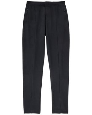 パンツ EMPORIO ARMANI 19SS BLACK TAPERED SLACKS Emporio Armani Tapered Leg Trousers in Black for Men | Lyst