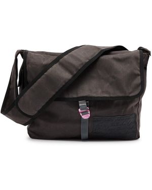 Acne Studios Andemer Waxed Canvas Messenger Bag - Black