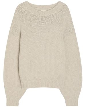 KHAITE Gemma Cashmere Sweater - Natural