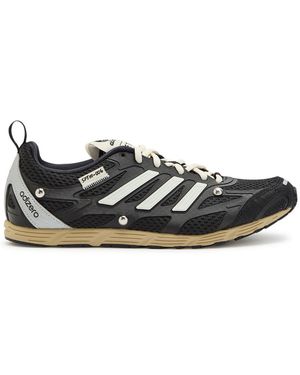 Adidas x Song For the Mute X Sftm Adizero Panelled Mesh Trainers - Black