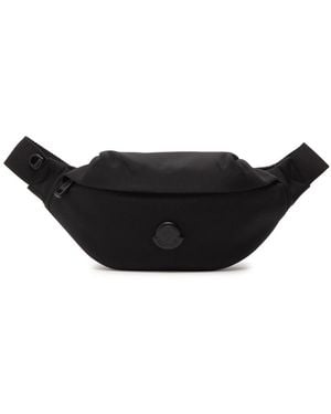 Moncler Durance Small Woven Belt Bag - Black