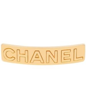 Susan Caplan Chanel Hair Clip - White
