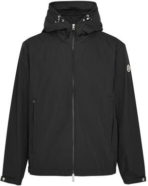 Moncler Traversier Hooded Nylon Jacket - Black