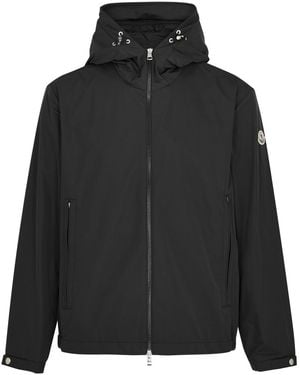 Moncler Traversier Hooded Nylon Jacket - Black