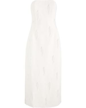 Odd Muse The Ultimate Muse Embellished Midi Dress - White