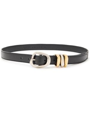 Amanu The Tugela Leather Belt - White