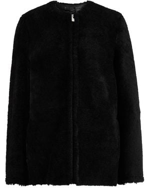 TOTEME Shearling Coat - Black