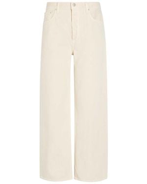 Agolde Low Slung Baggy Wide-Leg Jeans - Natural