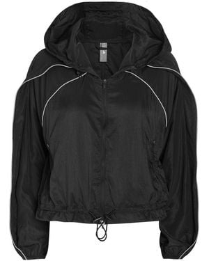 Stella McCartney Adidas X Hooded Shell Running Jacket - Black