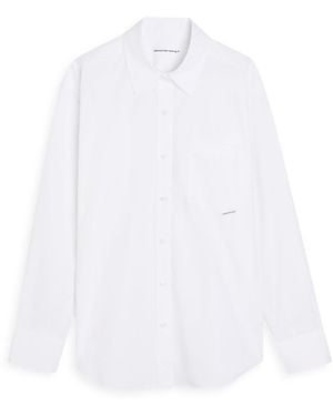 T By Alexander Wang Cotton Shirt - White