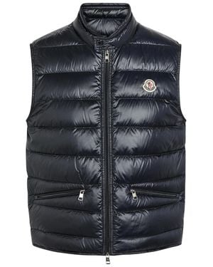 Moncler Gui Padded Nylon Gilet - Black