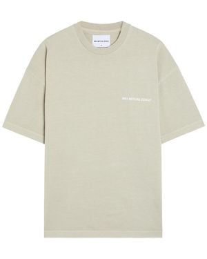 MKI Miyuki-Zoku Uniform Logo-Print Cotton T-Shirt - White