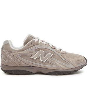 New Balance 204L Paneled Suede Sneakers - Brown