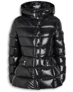 Moncler Barante Quilted Glossed Shell Jacket - Black