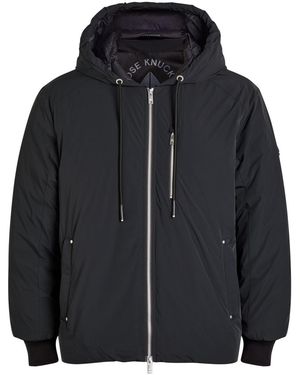 Moose Knuckles Northdale Hooded Shell Jacket - Black