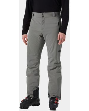 Helly Hansen Alpha Lifaloft Lightweight Mountain Ski Pants - Gray