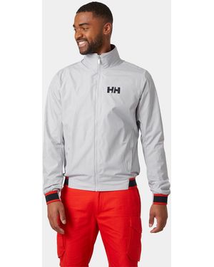 Helly Hansen Salt Windbreaker Sailing Jacket - Grey