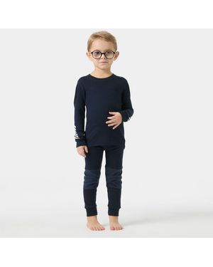 Helly Hansen Lifa Merino Wool Base Layer Set Niño - Azul