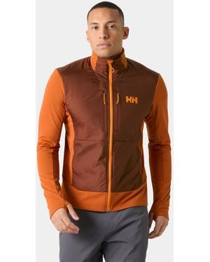 Helly Hansen Versalite Hybrid Fleece Jacket Hombre - Marrón