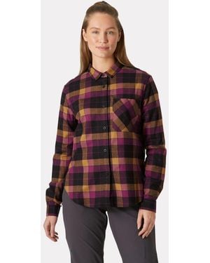 Helly Hansen Lokka Organic Flannel Shirt - Red