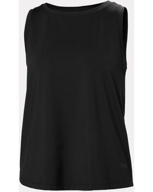 Helly Hansen Tech Split Back Tank 2.0 - Black