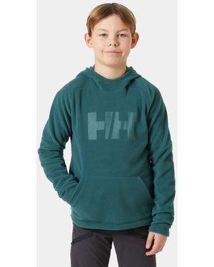 Helly Hansen Junior Daybreaker Weicher Fleece-Hoodie - Grün