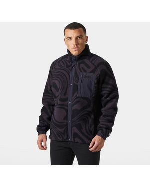 Helly Hansen Panorama Printed Pile Snap - Blue