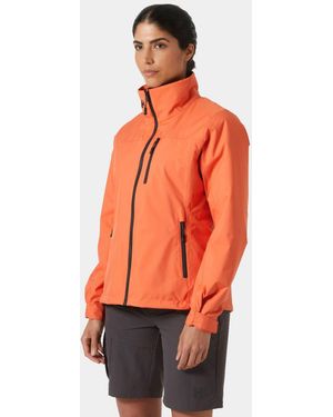 Helly Hansen Damen Crew Midlayer-Segeljacke 2.0 - Orange