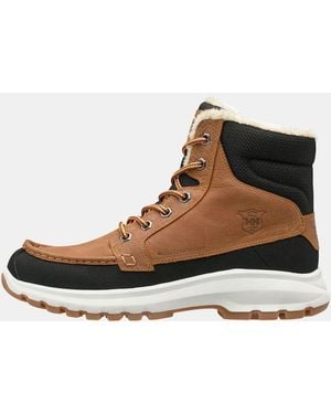 Helly Hansen Garibaldi V3 Waterproof Leather Boots - Brown