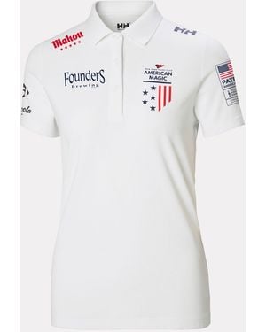 Helly Hansen Crew Technical Polo Shirt - White