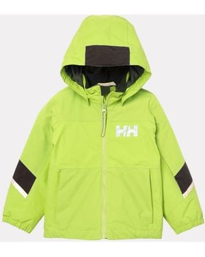 Helly Hansen Rider Insulated Ski Jacket Kinder - Grün