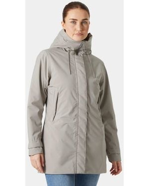 Helly Hansen Victoria Insulated Mid Rain Jacket - Grey