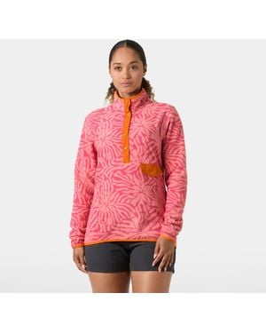 Helly Hansen Maridalen Printed Fleece - Red