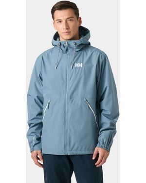 Helly Hansen Sandoy Rain Jacket - Blue