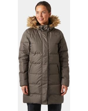 Helly Hansen Aden Down Long Parka - Green