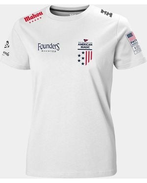 Helly Hansen American Magic Cotton T-Shirt - White