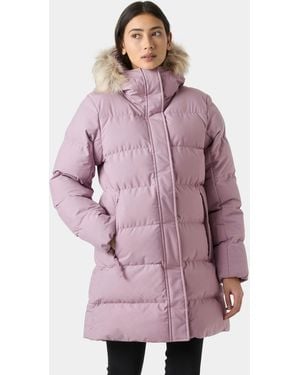 Helly Hansen Blossom Puffy Winter Parka Femme - Violet