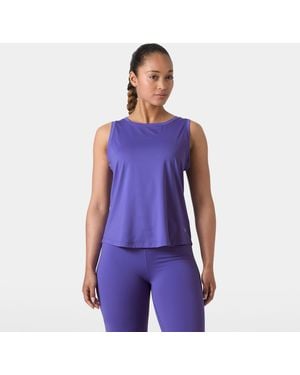 Helly Hansen Tech Split Back Tank 2.0 - Purple
