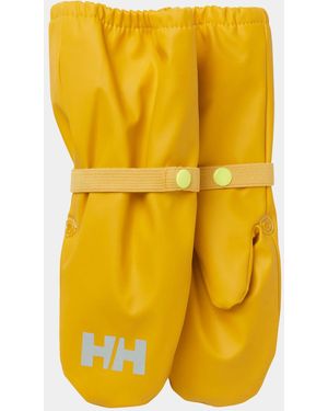 Helly Hansen Kinder Bergen Wasserfeste Fleece-Fäustlinge - Gelb