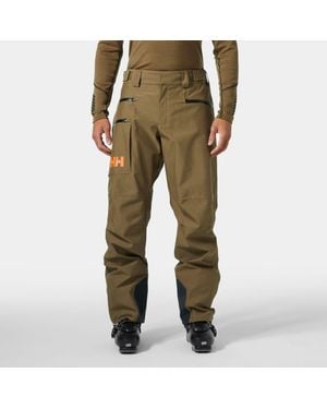Helly Hansen Garibaldi 2.0 Classic Freeride Ski Trousers - Green